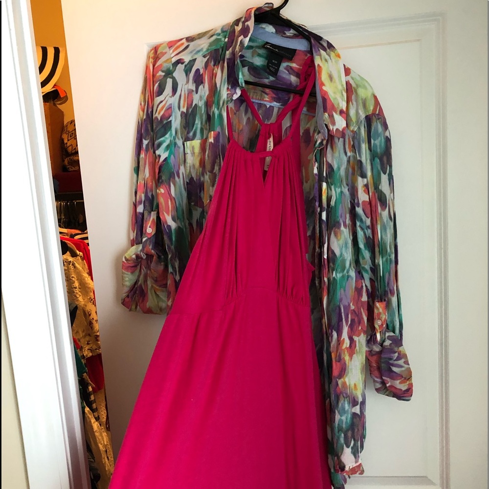 Dress and top